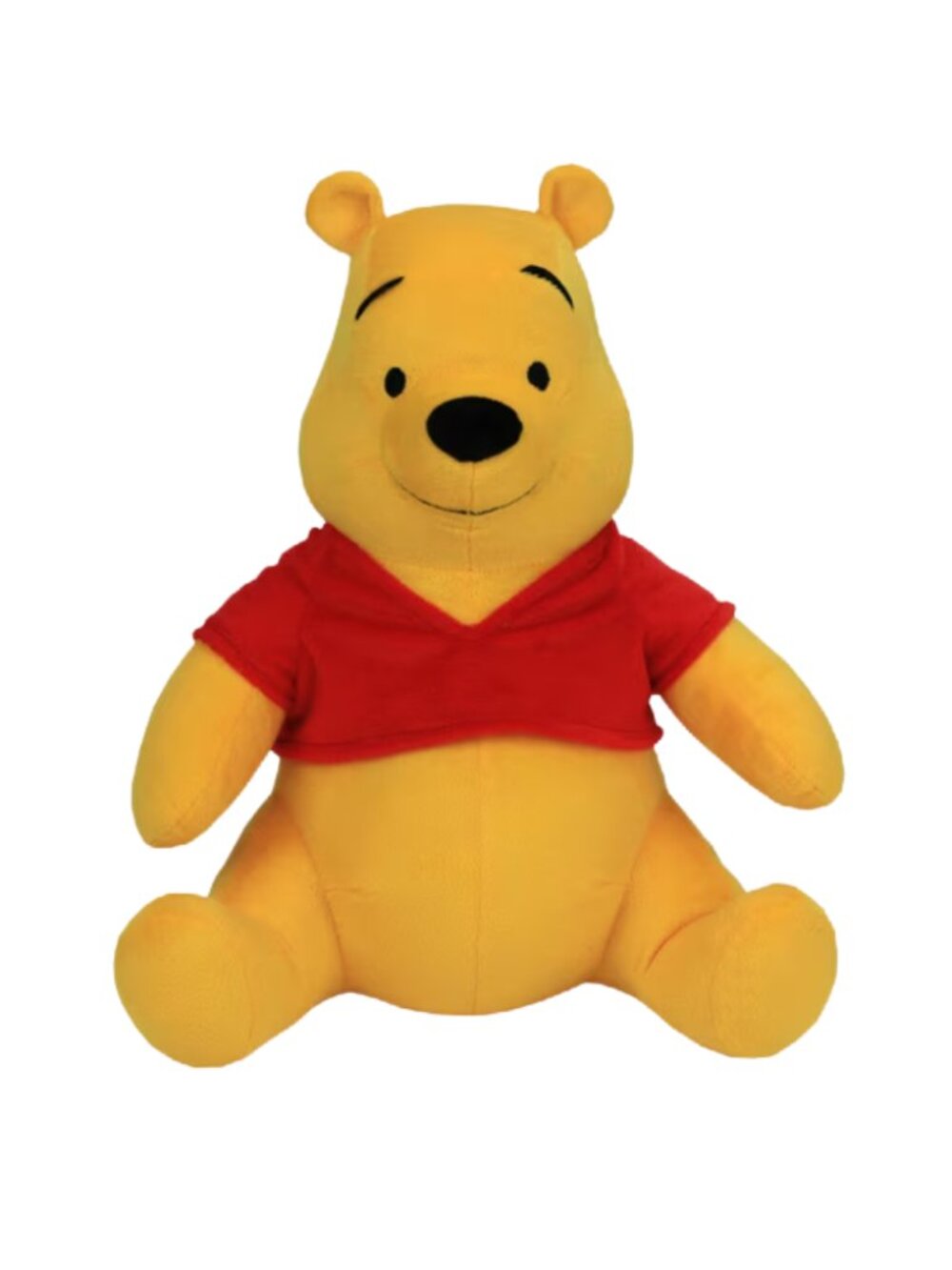 Disney Winnie the Pooh Plush Stuffed Animal Toy Just Play Classic Red Shirt NWT